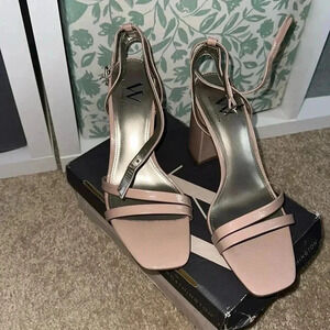 Worthington Women's Nude Strappy Sandals  - 8